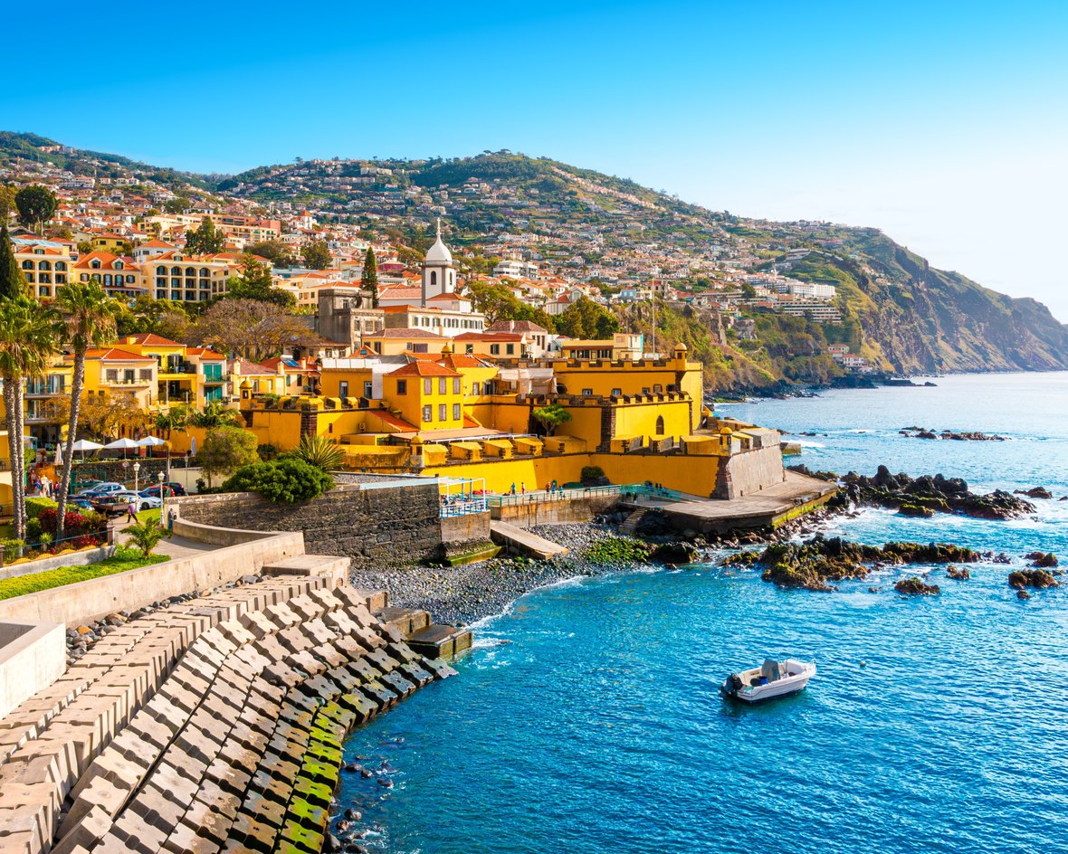 Coastal Mediterranean town