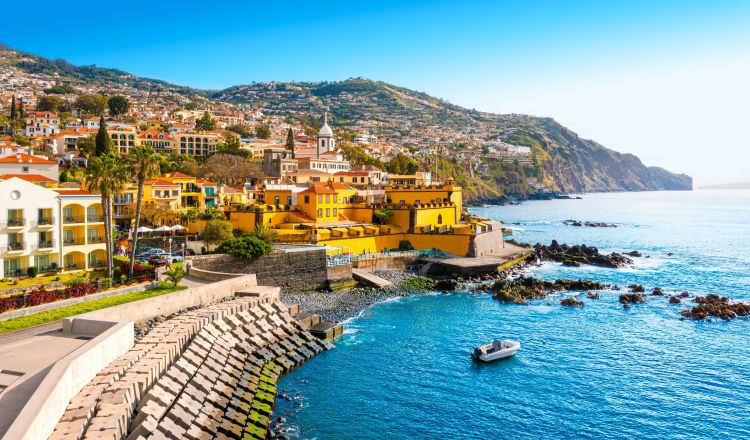 Coastal Mediterranean town