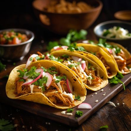 Gourmet Mexican tacos